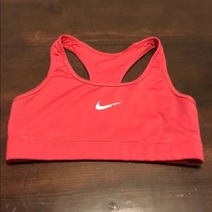 Pink Nike Sports Bra
